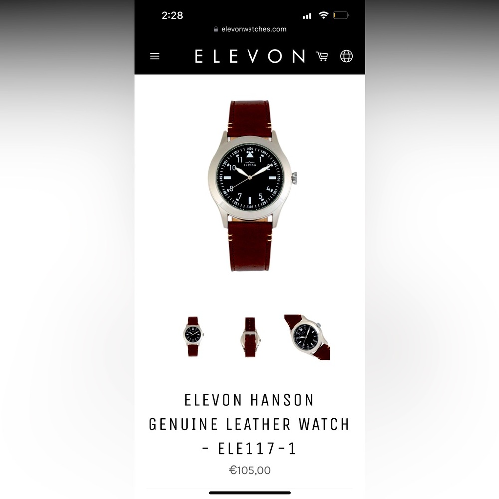 Elevon Hanson Men’s Watch